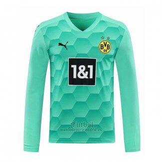 Camiseta Borussia Dortmund Portero Manga Larga 2020-2021 Verde