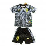 Camiseta Brasil Jesus Nino 2024-2025 Negro