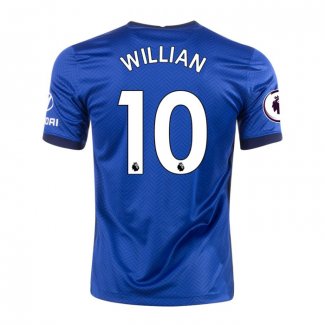 Camiseta Chelsea Jugador Willian Primera 2020-2021