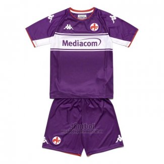 Camiseta Fiorentina Primera Nino 2021-2022