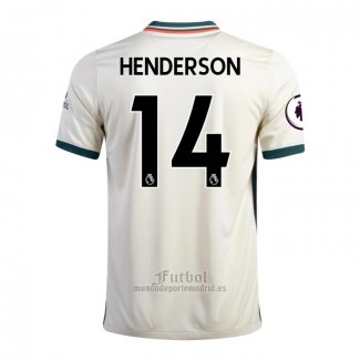 Camiseta Liverpool Jugador Henderson Segunda 2021-2022