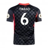 Camiseta Liverpool Jugador Thiago Tercera 2020-2021