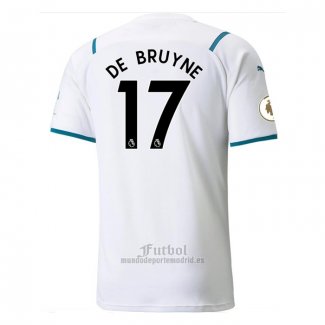 Camiseta Manchester City Jugador De Bruyne Segunda 2021-2022