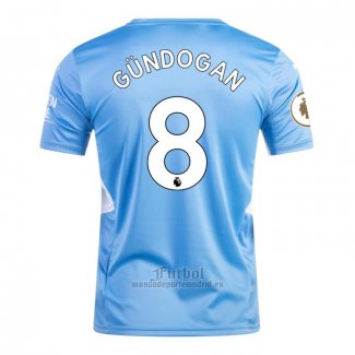 Camiseta Manchester City Jugador Gundogan Primera 2021-2022