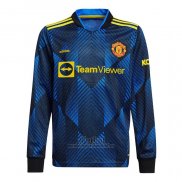 Camiseta Manchester United Tercera Manga Larga 2021-2022