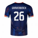 Camiseta Paises Bajos Jugador Gravenberch Segunda 2024