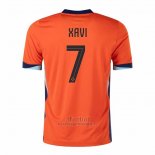 Camiseta Paises Bajos Jugador Xavi Primera 2024