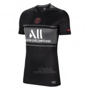 Camiseta Paris Saint-Germain Tercera Mujer 2021-2022