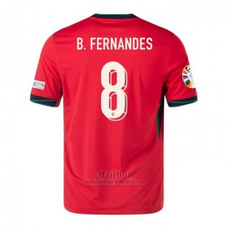 Camiseta Portugal Jugador B.Fernandes Segunda 2020-2021