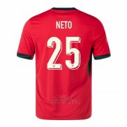 Camiseta Portugal Jugador Neto Primera 2024