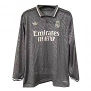 Camiseta Real Madrid Tercera Manga Larga 2024-2025