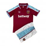 Camiseta West Ham Primera Nino 2021-2022