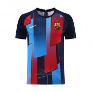 Camiseta de Entrenamiento Barcelona 2021-2022 Azul