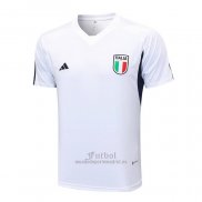 Camiseta de Entrenamiento Italia 2023-2024 Blanco