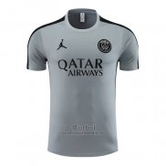 Camiseta de Entrenamiento Paris Saint-Germain Jordan 2023-2024 Gris