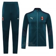 Chandal de Chaqueta del AC Milan 2020-2021 Azul