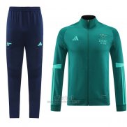 Chandal de Chaqueta del Arsenal 2023-2024 Verde