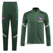 Chandal de Chaqueta del Atletico Madrid 2020-2021 Verde