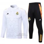 Chandal de Sudadera del Real Madrid 2024-2025 Blanco