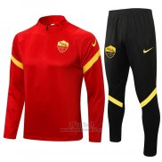 Chandal de Sudadera del Roma 2021-2022 Rojo