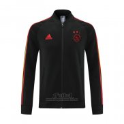 Chaqueta del Ajax 2021-2022 Negro