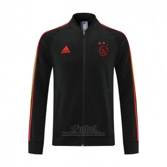 Chaqueta del Ajax 2021-2022 Negro