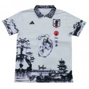 Camiseta Japon Cartoon 2024-2025 Blanco Tailandia