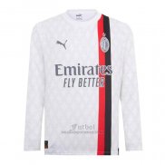 Camiseta AC Milan Segunda Manga Larga 2023-2024