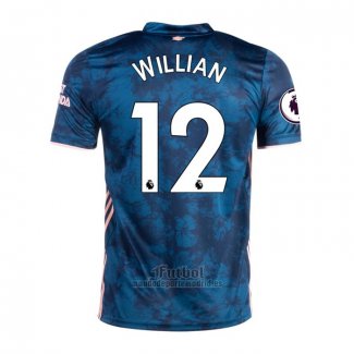 Camiseta Arsenal Jugador Willian Tercera 2020-2021