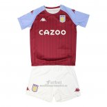 Camiseta Aston Villa Primera Nino 2020-2021