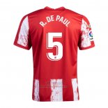 Camiseta Atletico Madrid Jugador R.De Paul Primera 2021-2022