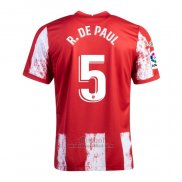 Camiseta Atletico Madrid Jugador R.De Paul Primera 2021-2022