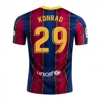 Camiseta Barcelona Jugador Konrad Primera 2020-2021