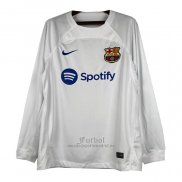 Camiseta Barcelona Segunda Manga Larga 2023-2024