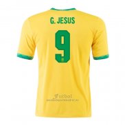 Camiseta Brasil Jugador G.Jesus Primera 2020-2021