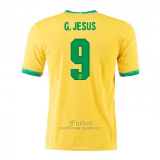 Camiseta Brasil Jugador G.Jesus Primera 2020-2021