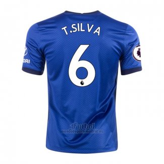 Camiseta Chelsea Jugador T.Silva Primera 2020-2021