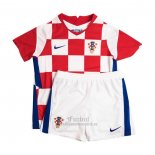 Camiseta Croacia Primera Nino 2020-2021