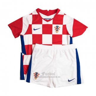 Camiseta Croacia Primera Nino 2020-2021