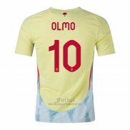 Camiseta Espana Jugador Olmo Segunda 2024