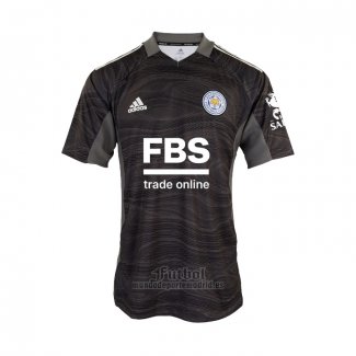 Camiseta Leicester City Portero 2021-2022 Negro