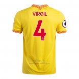 Camiseta Liverpool Jugador Virgil Tercera 2021-2022