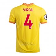 Camiseta Liverpool Jugador Virgil Tercera 2021-2022