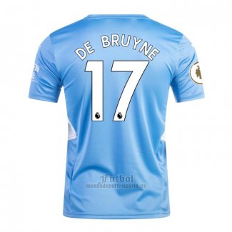 Camiseta Manchester City Jugador De Bruyne Primera 2021-2022