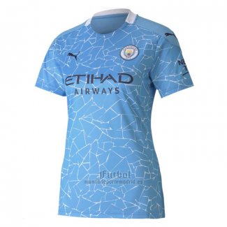 Camiseta Manchester City Primera Mujer 2020-2021