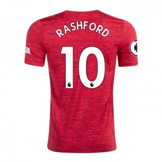 Camiseta Manchester United Jugador Rashford Primera 2020-2021