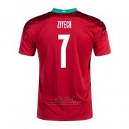 Camiseta Marruecos Jugador Ziyech Primera 2020-2021