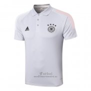 Camiseta Polo del Alemania 2020 Blanco