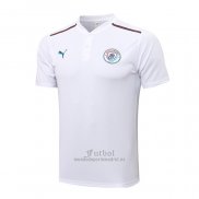 Camiseta Polo del Manchester City 2021-2022 Blanco