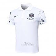 Camiseta Polo del Paris Saint-Germain 2024-2025 Blanco